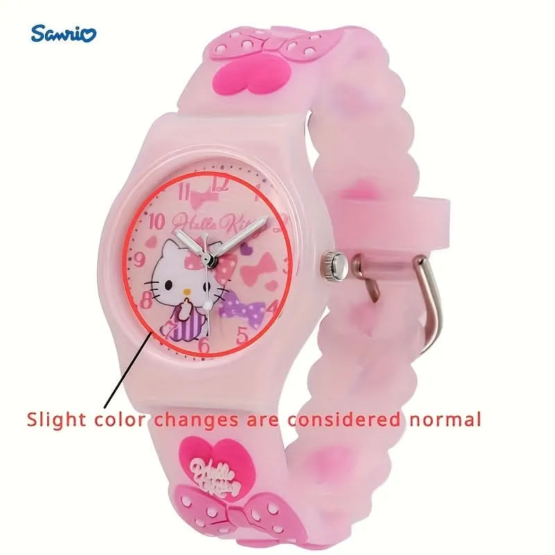 1 pc Hello kitty Watch for Kids - Cute Cartoon Design