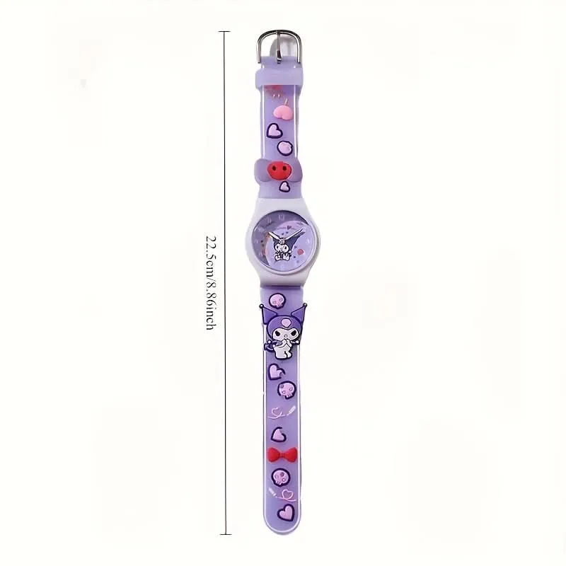 1 pc Hello kitty Watch for Kids - Cute Cartoon Design
