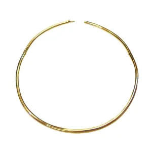18K Yellow Gold Torque Necklace ASC5377