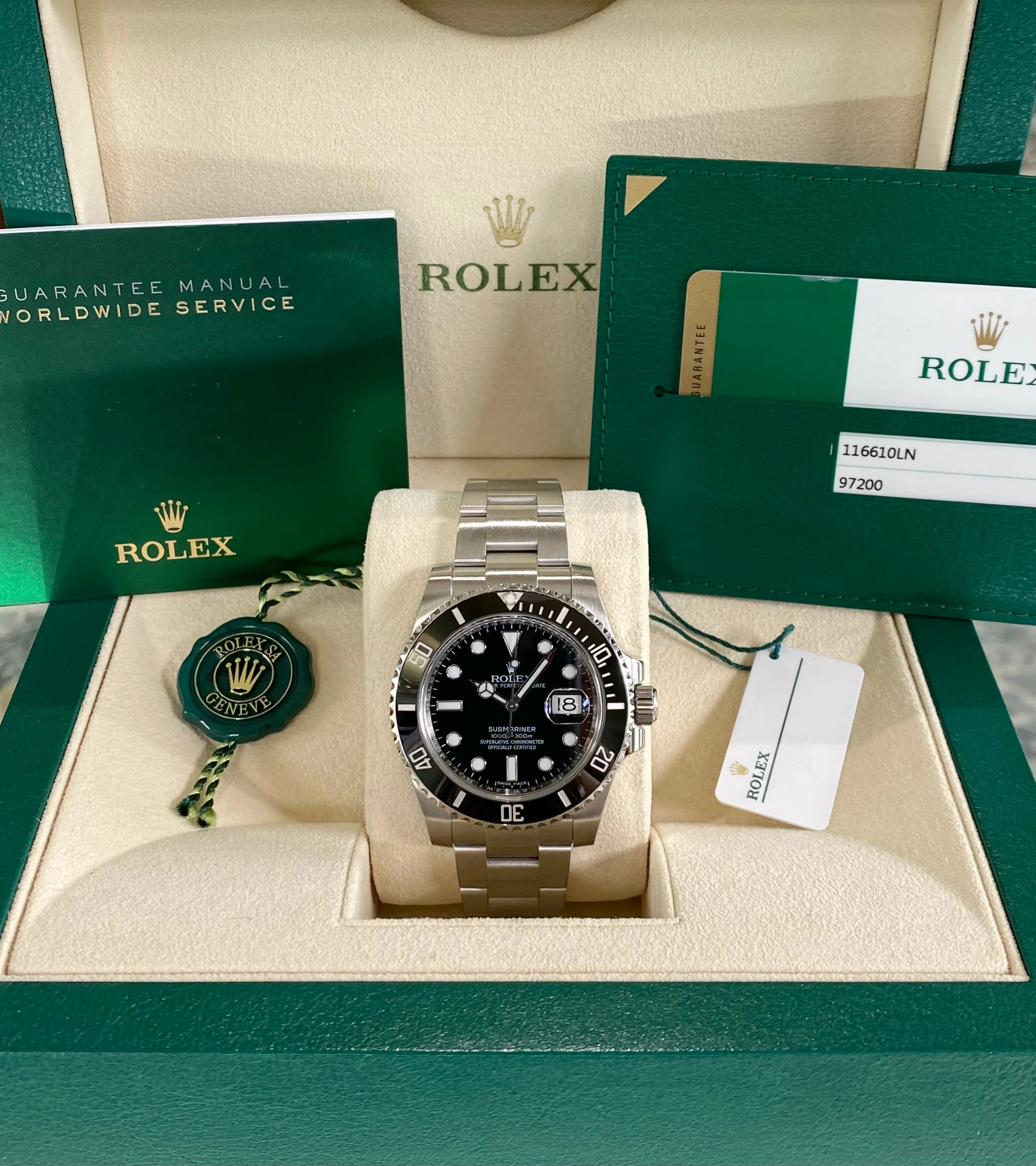 2017 Rolex Submariner 116610LN