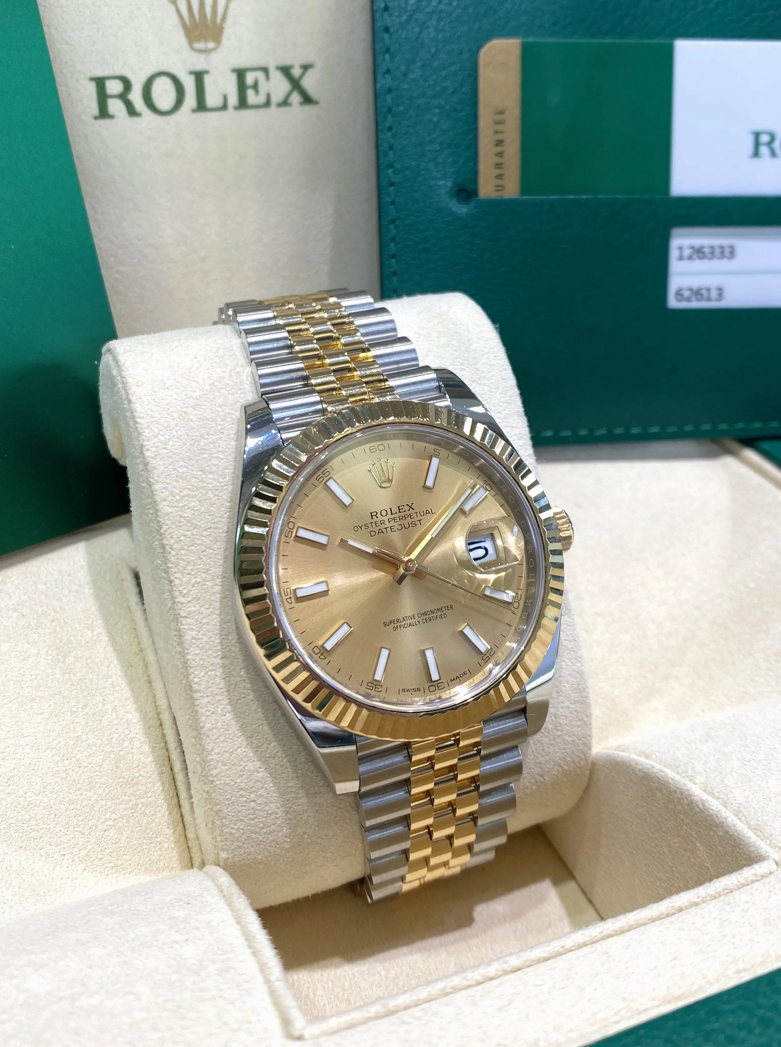 2019 Rolex Datejust 41 126333