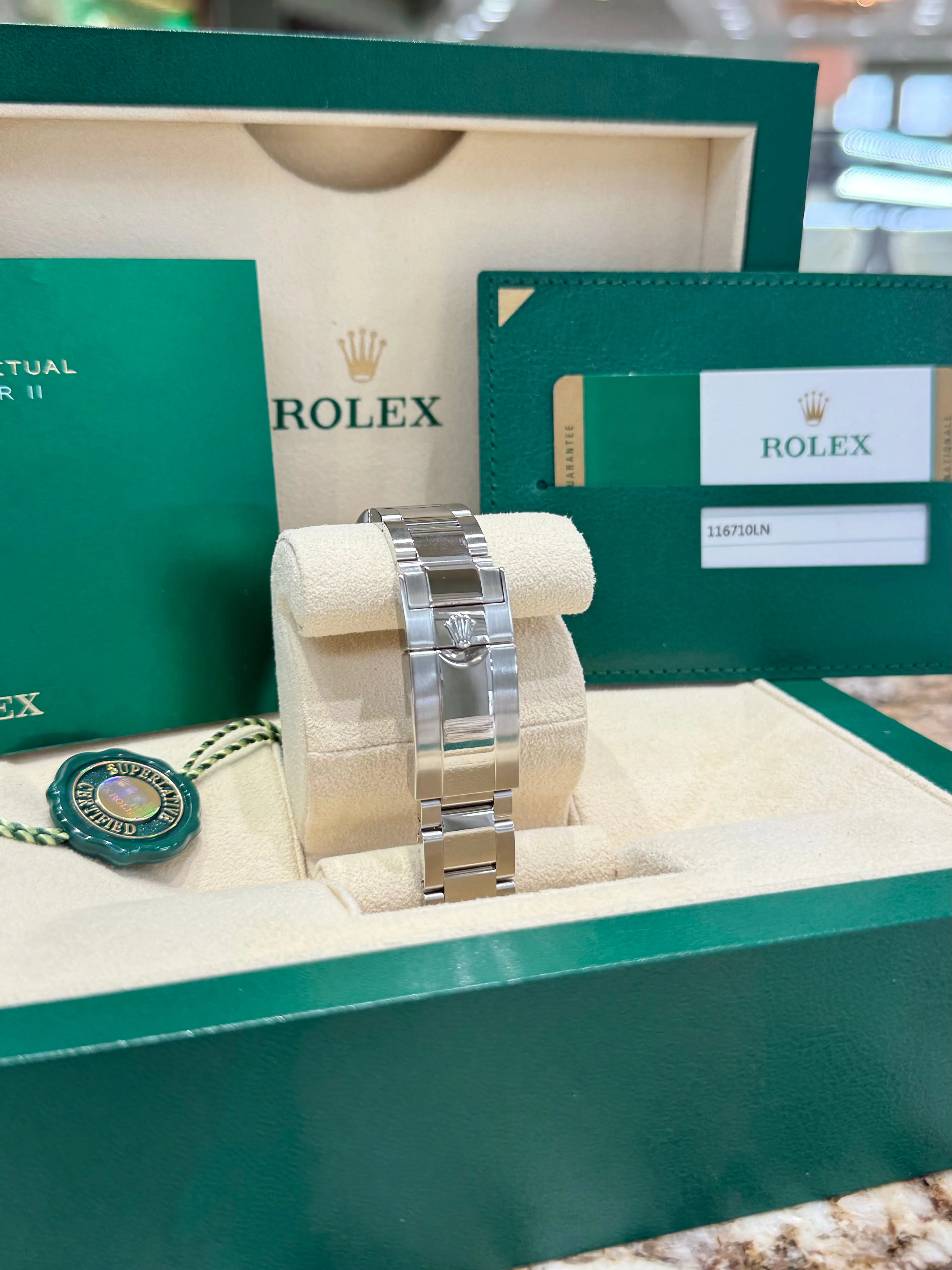 2019 Rolex GMT-Master II 116710LN