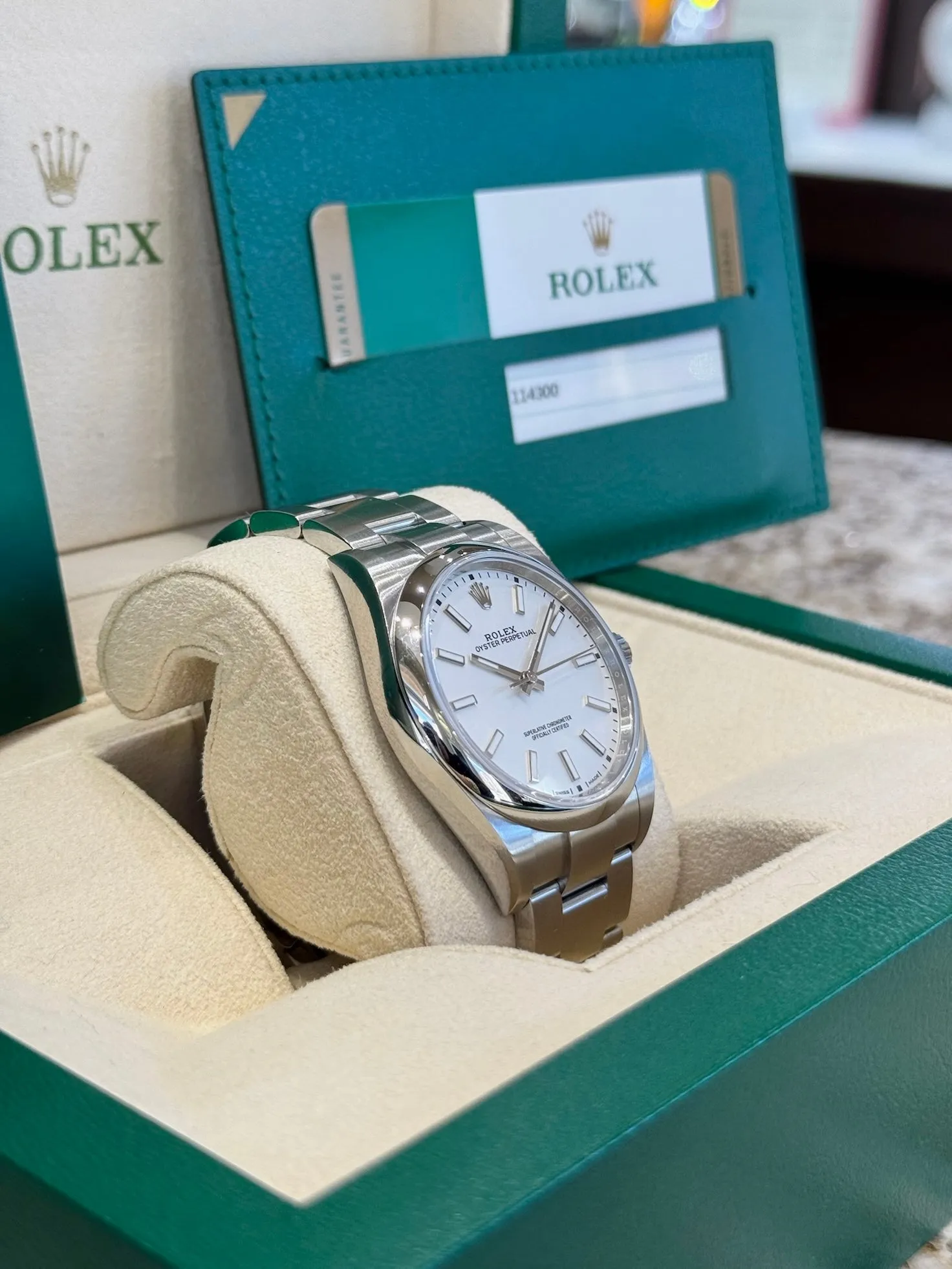 2019 Rolex Oyster Perpetual 39 114300