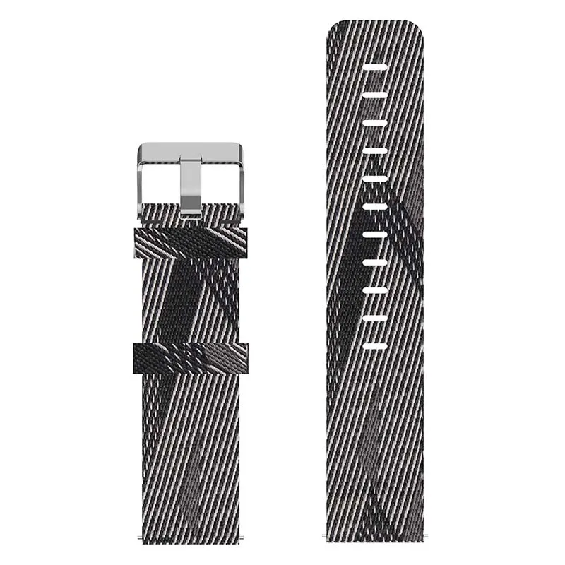 22mm Canvas Smart Watch Strap
