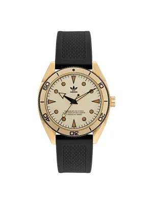 Adidas Originals Gold Dial Unisex Watch - AOFH22002