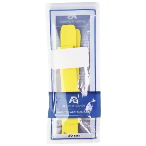 Affinity 20mm Silicone Band for Smartwatches Watches & Tracking Devices - Yellow