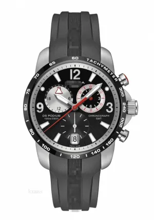Affordable Classic Rubber Watches Strap C001.639.27.057.00_K0004194