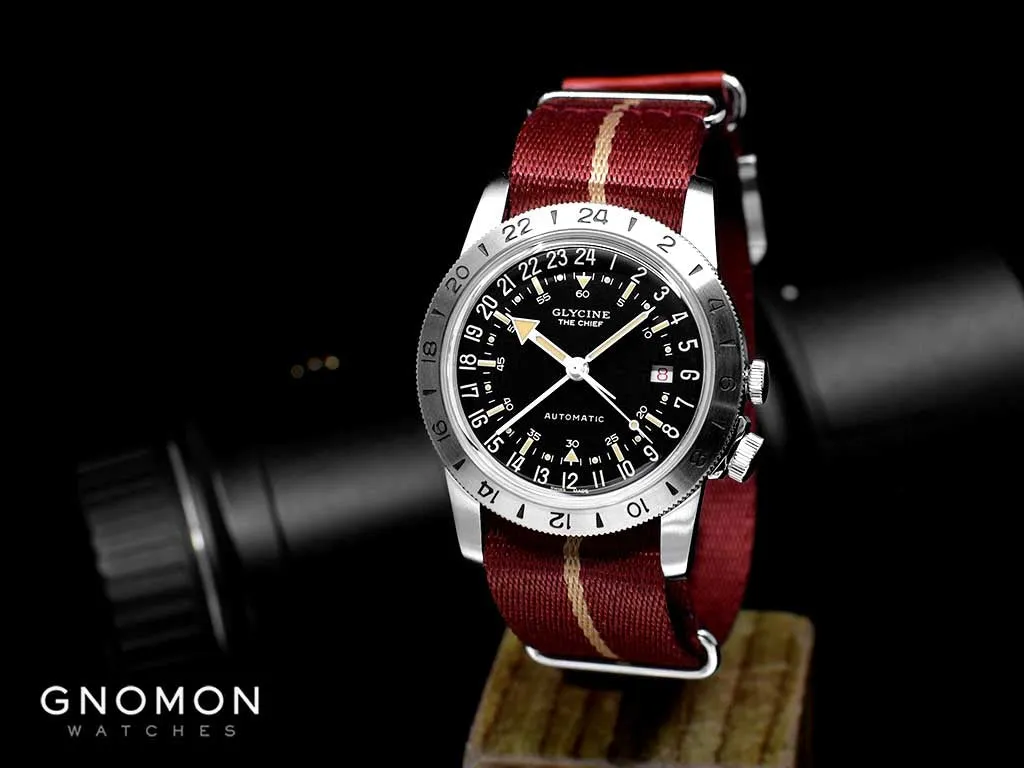 Airman “The Chief” GMT Black - Military Nylon Strap Ref. GL0472