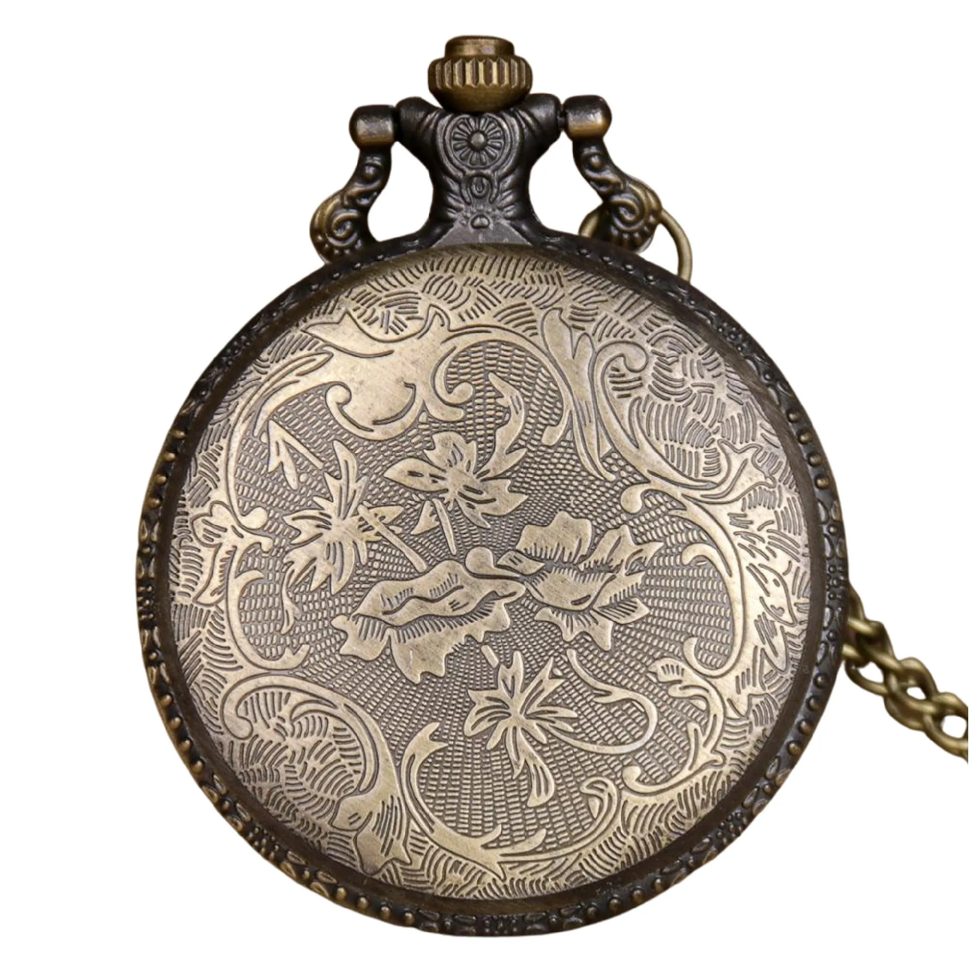 All Seeing Eye Quartz Pocket Watch