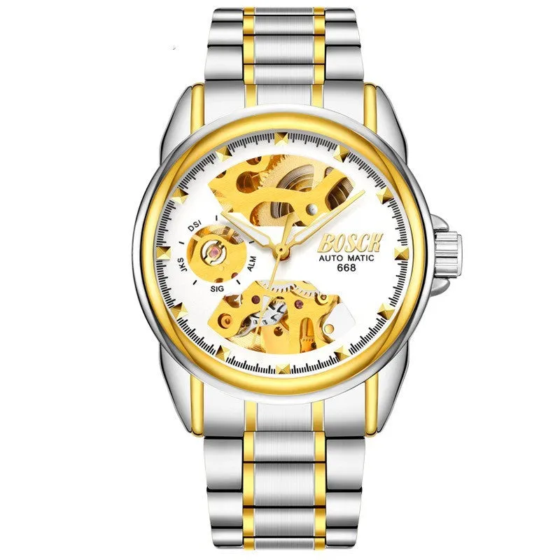 Automatic mechanical watch