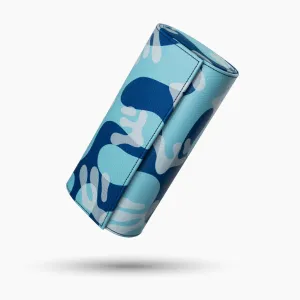 Azure Camo Watch Roll – Three Watches