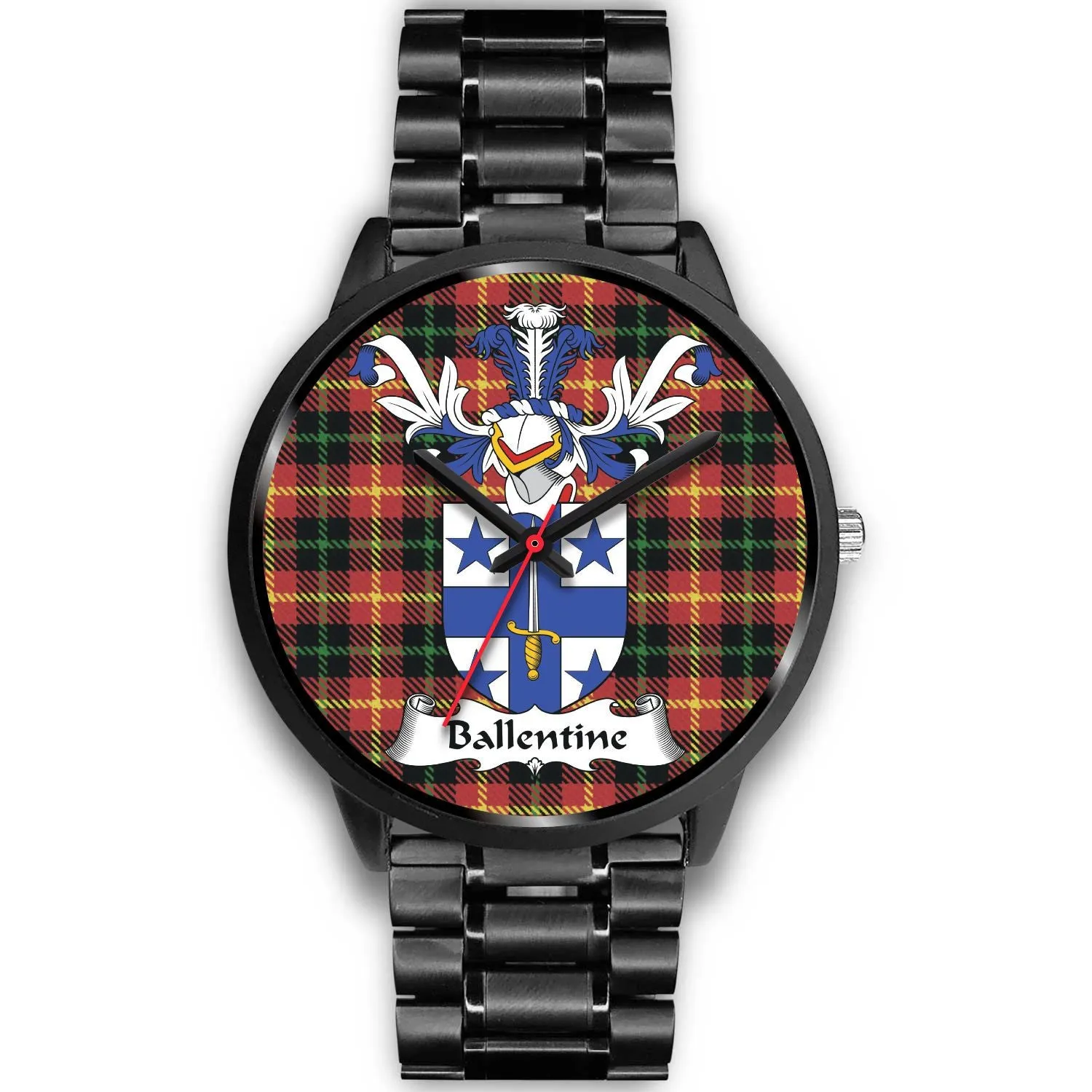 Ballentine Clan Badge Tartan Black Watch