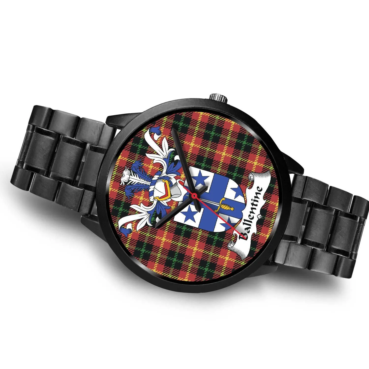 Ballentine Clan Badge Tartan Black Watch