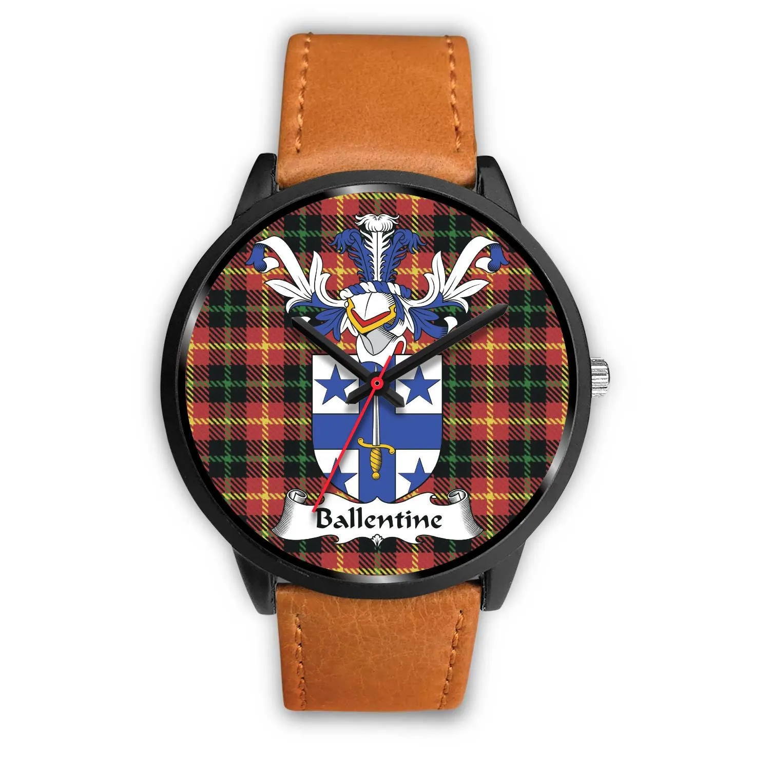 Ballentine Clan Badge Tartan Black Watch