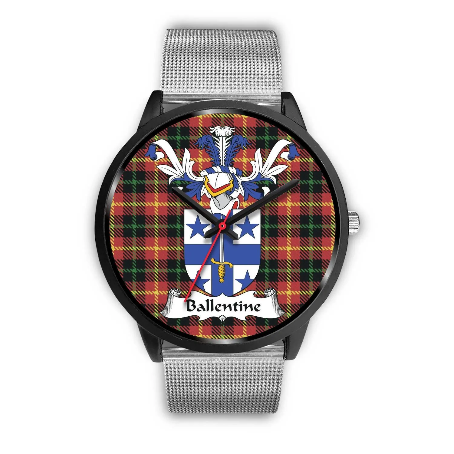 Ballentine Clan Badge Tartan Black Watch
