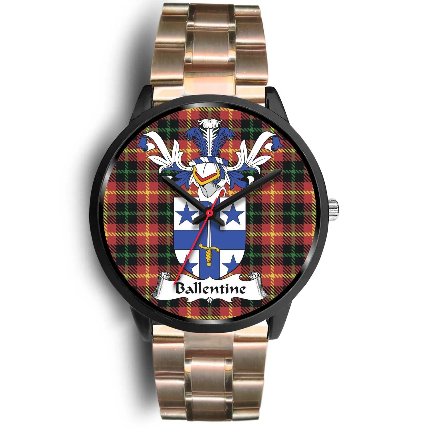 Ballentine Clan Badge Tartan Black Watch