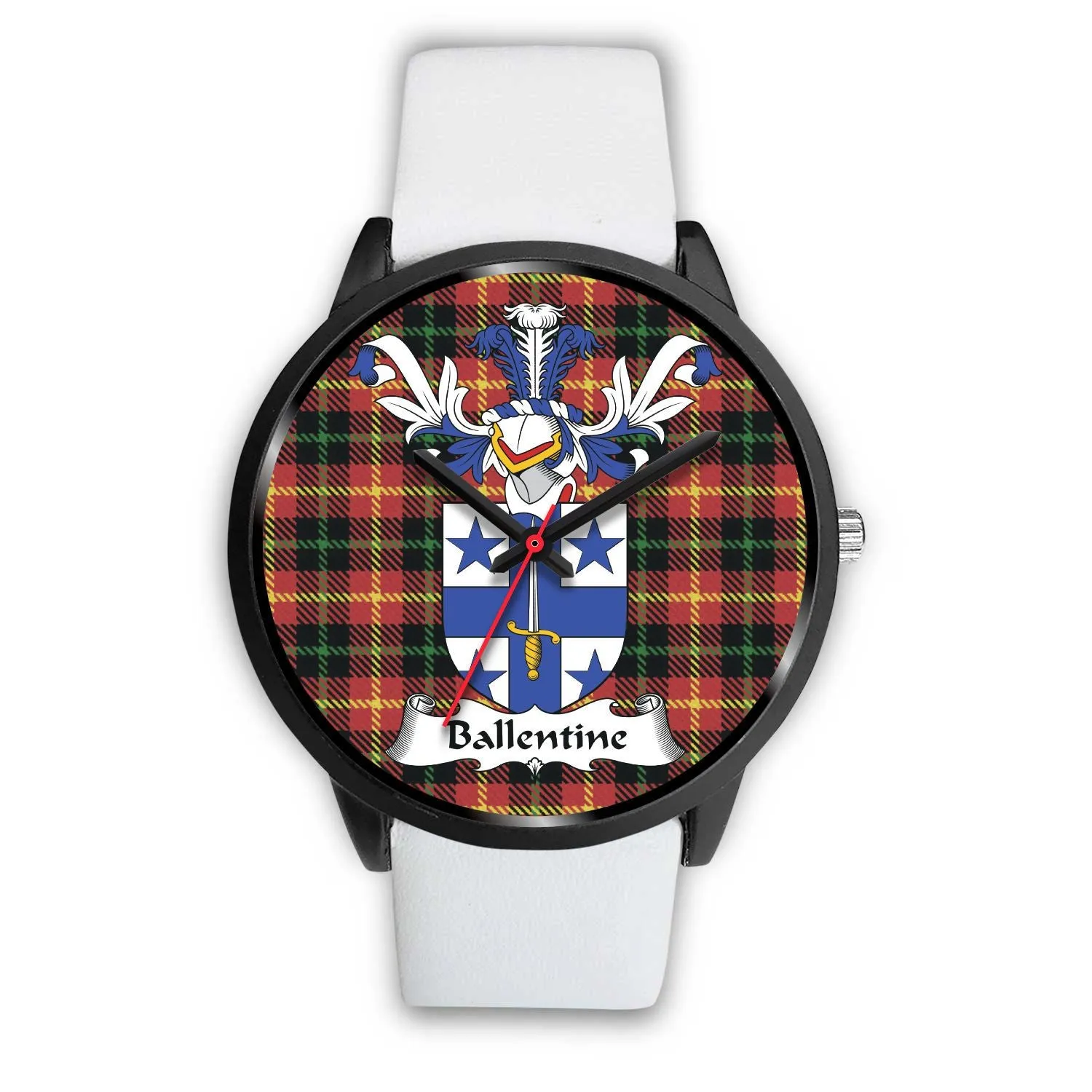 Ballentine Clan Badge Tartan Black Watch