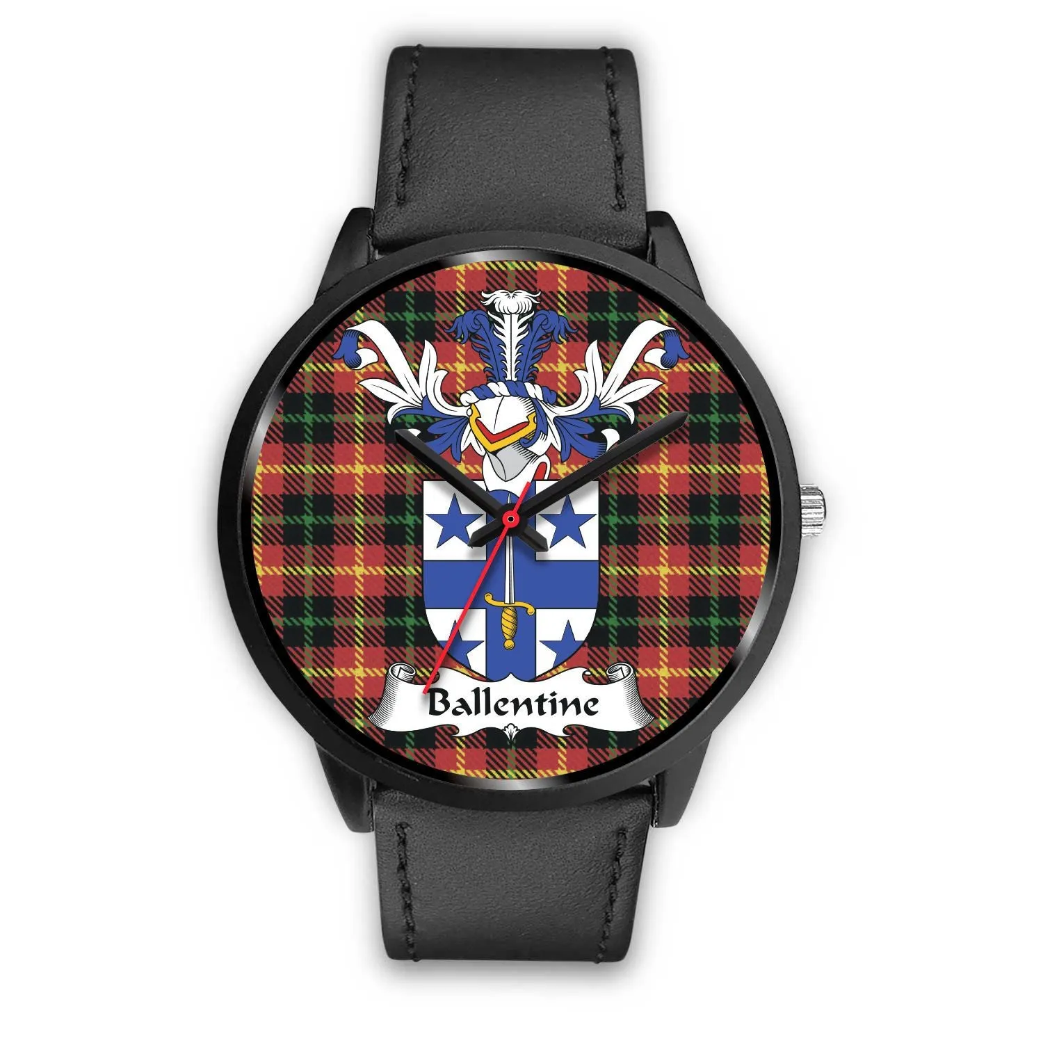 Ballentine Clan Badge Tartan Black Watch