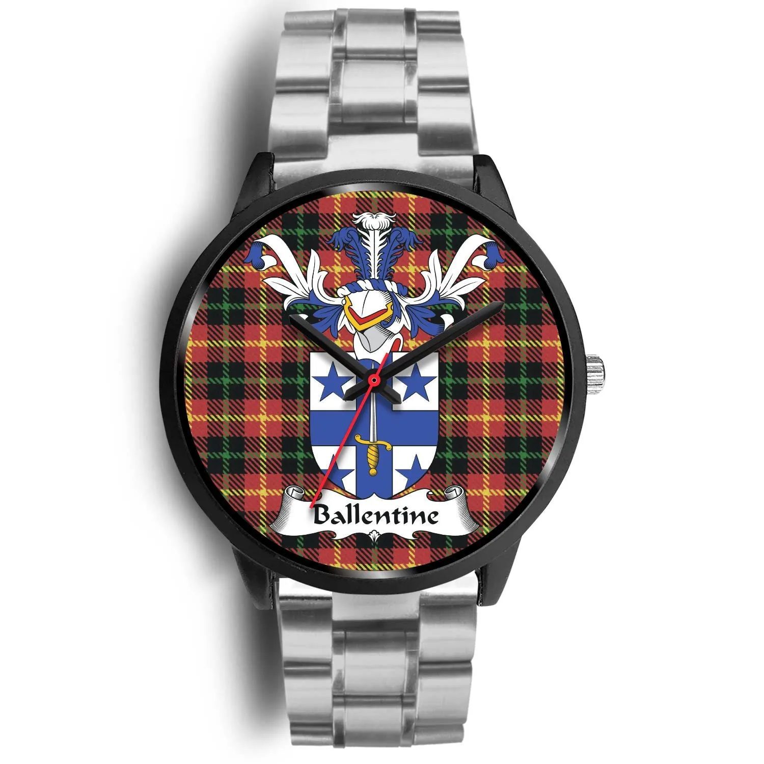 Ballentine Clan Badge Tartan Black Watch