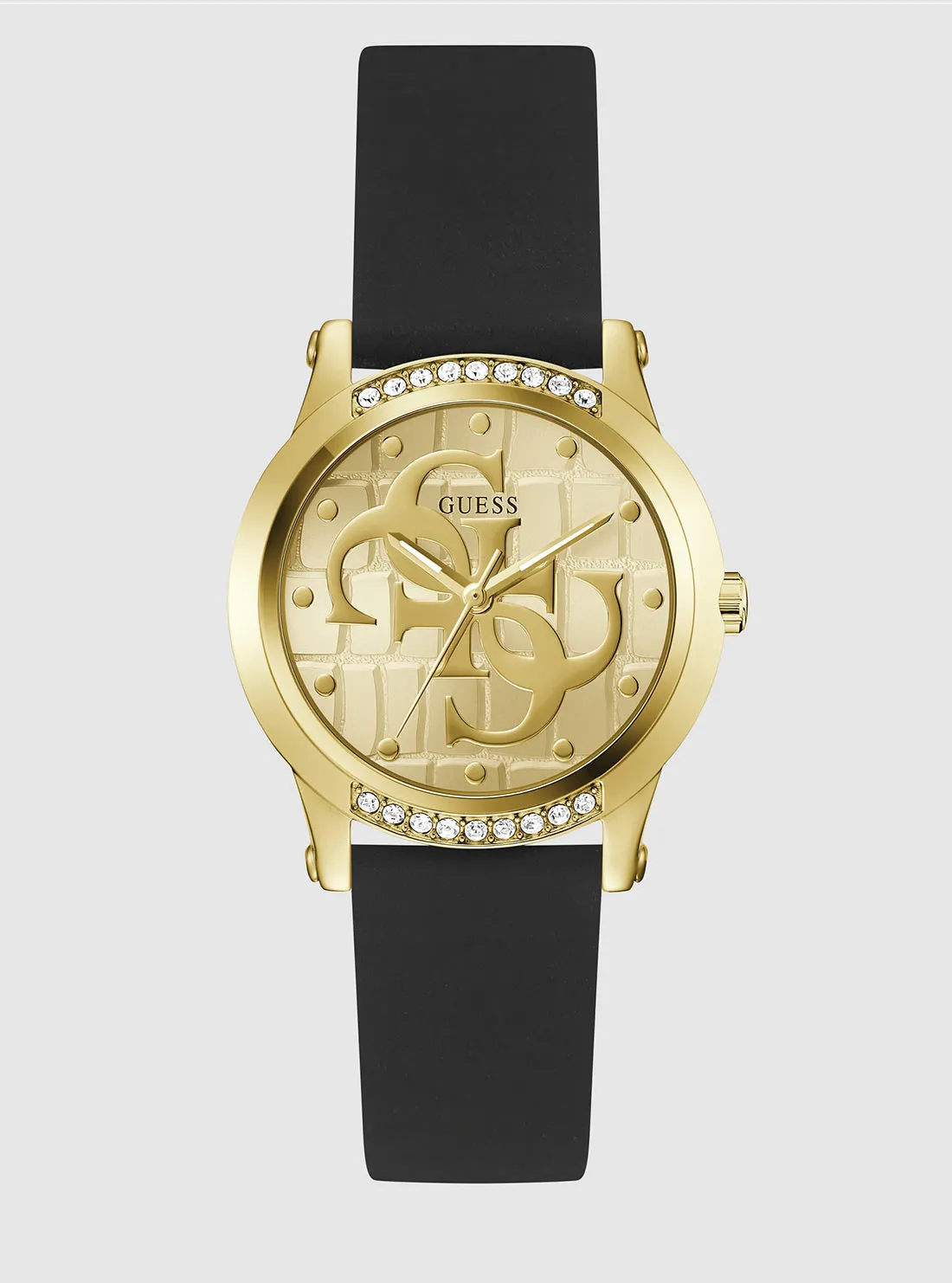 Black Annette Crystal Watch