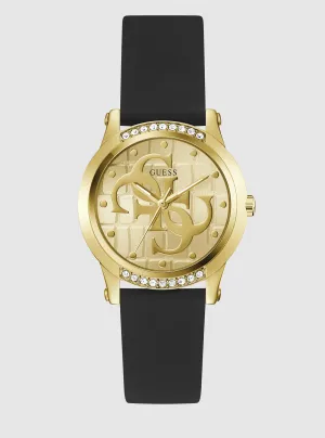 Black Annette Crystal Watch