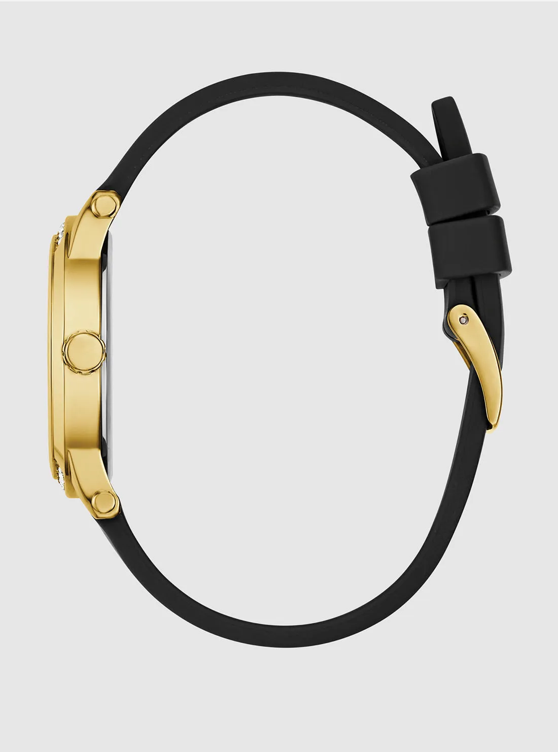 Black Annette Crystal Watch