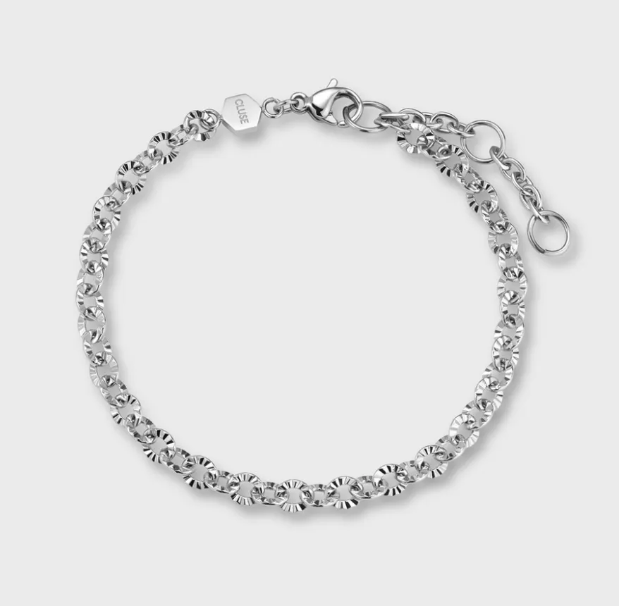 Boho Chic Petite Black Silver Mesh & Bracelet Gift Set