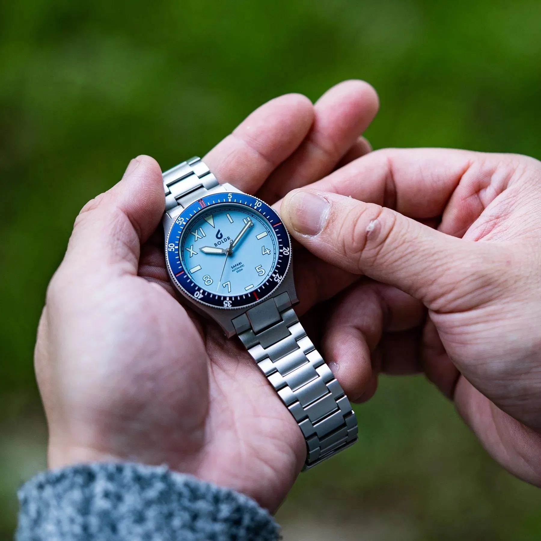 Boldr Safari Defender Automatic Watch Siana LIKE NEW