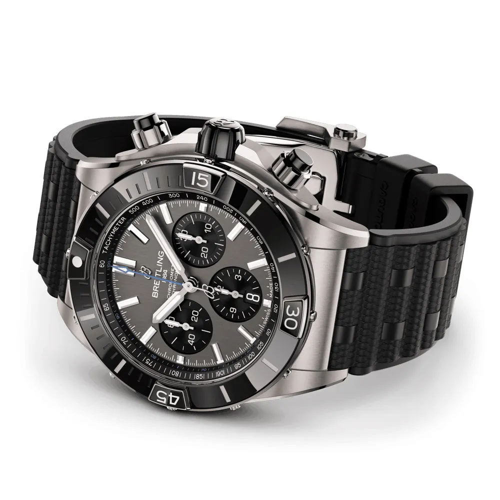 Breitling Super Chronomat B01 44mm Anthracite Dial Titanium Automatic Chronograph Gents Watch EB0136251M1S1