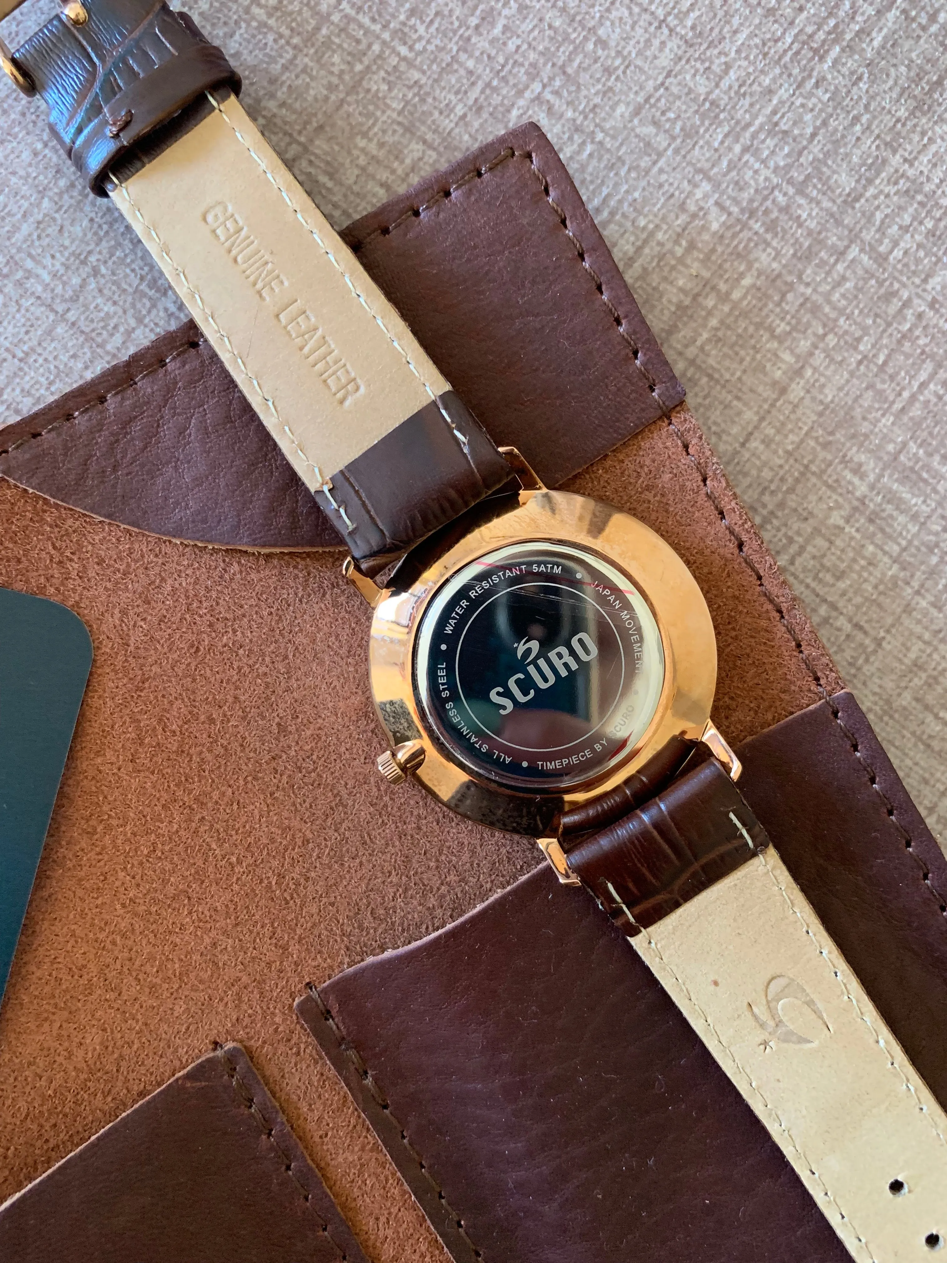 Brown Designer Watch