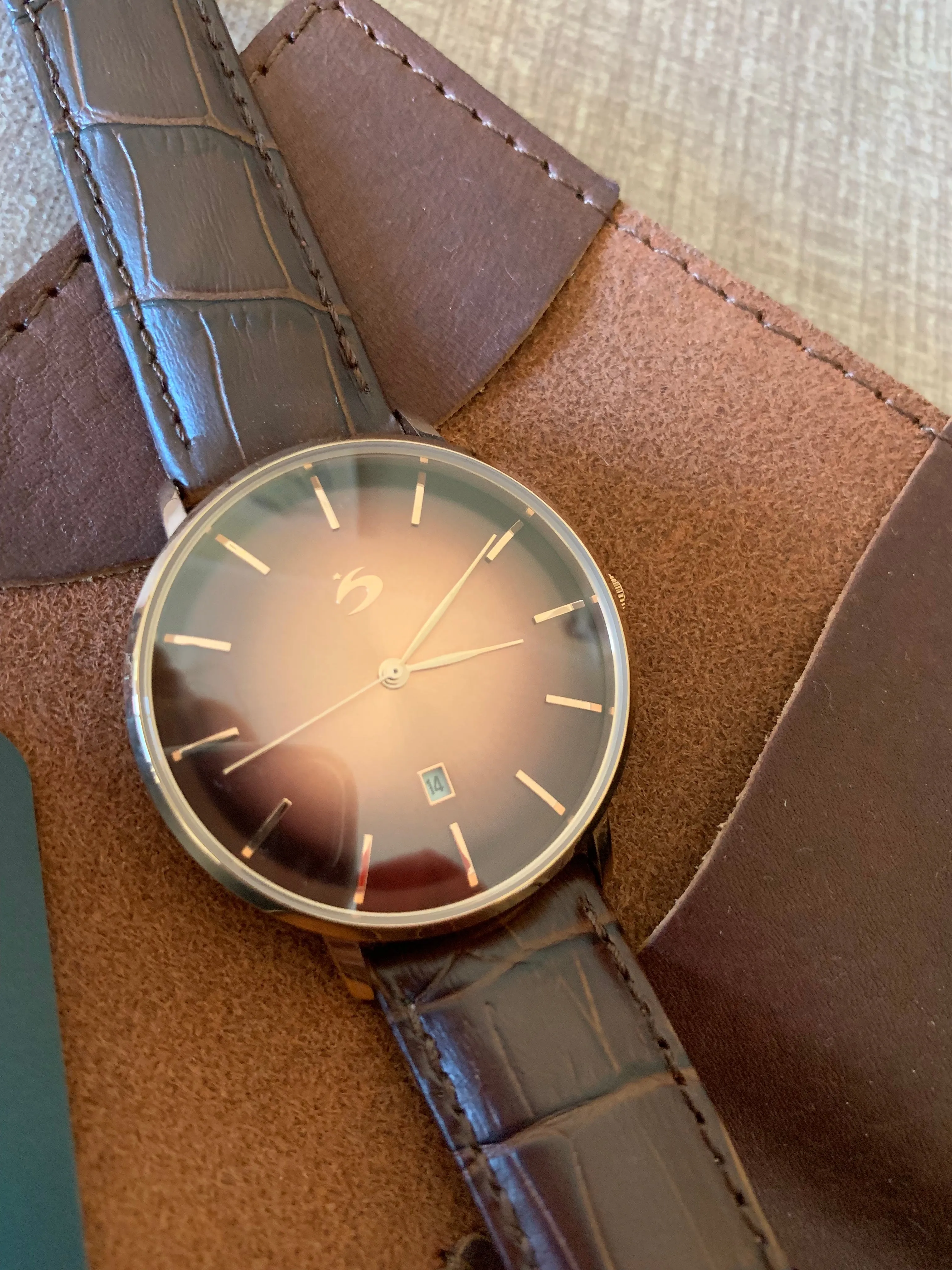 Brown Designer Watch