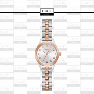 Bulova 45L175 Traditional Caravelle 2 Tone Stainless Steel Strap Women Watches