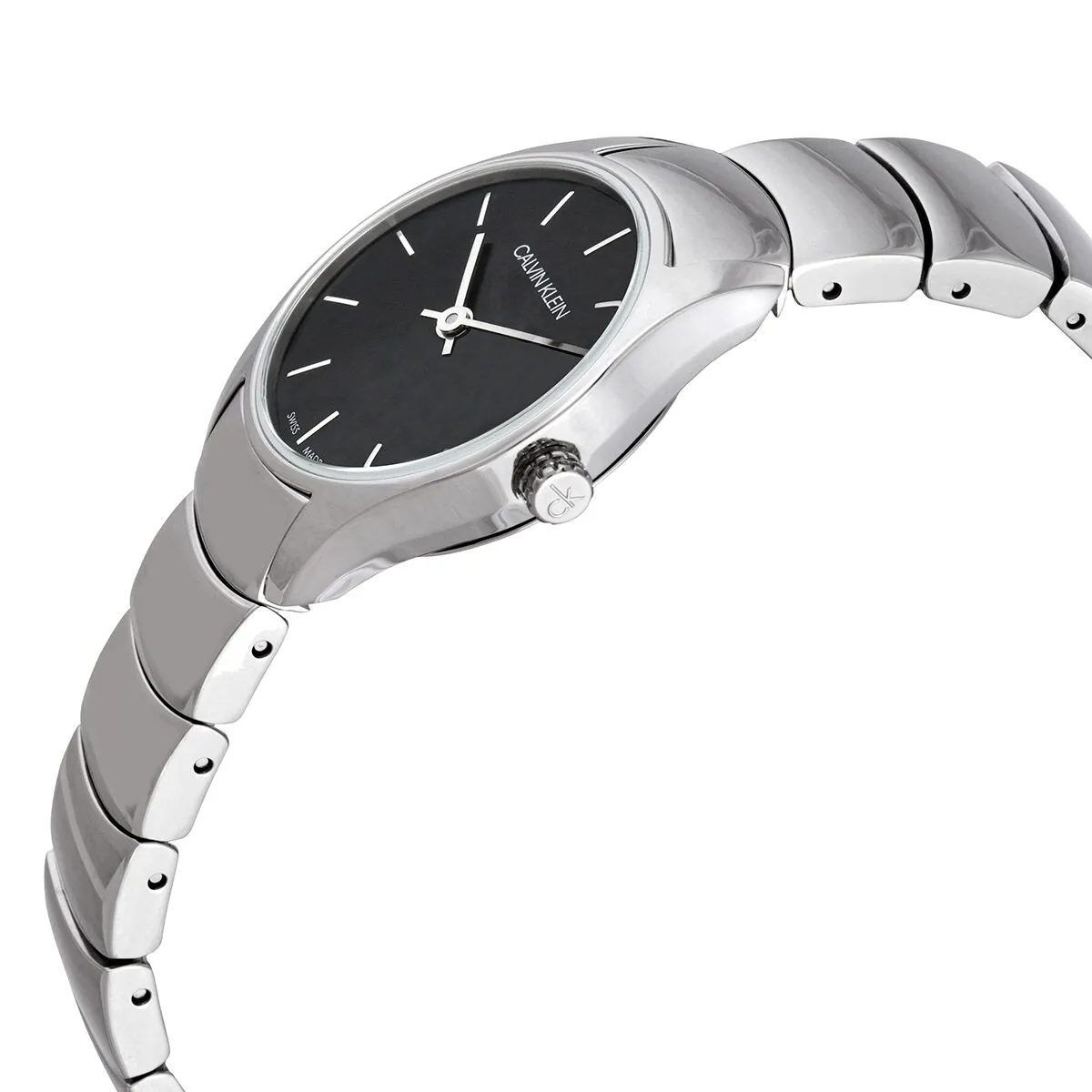 Calvin Klein Classic Quartz Black Dial Ladies Watch K4D2314V