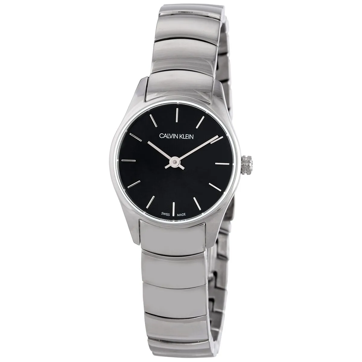 Calvin Klein Classic Quartz Black Dial Ladies Watch K4D2314V