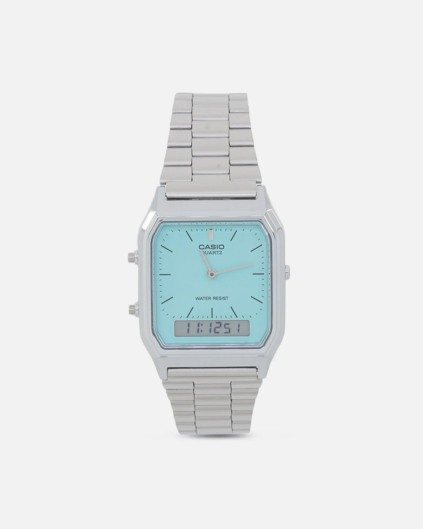 Casio AQ-230A-2A2MQYDF Watch Silver/Turquois