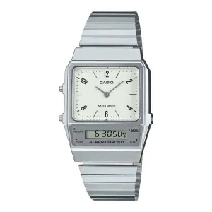 Casio Vintage Collection Analog - Digital Watch AQ800E-7A2VT Silver