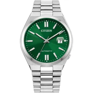 Citizen Automatic Mens Tsuyosa Green Dial Watch