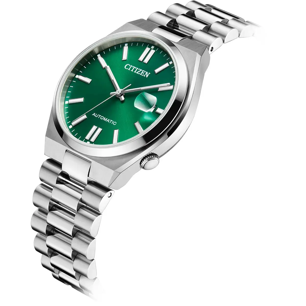 Citizen Automatic Mens Tsuyosa Green Dial Watch