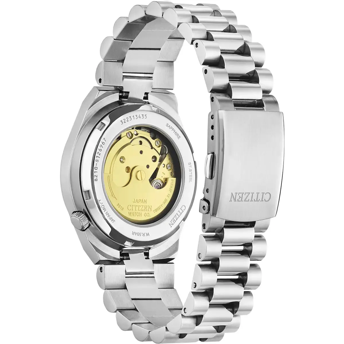 Citizen Automatic Mens Tsuyosa Green Dial Watch