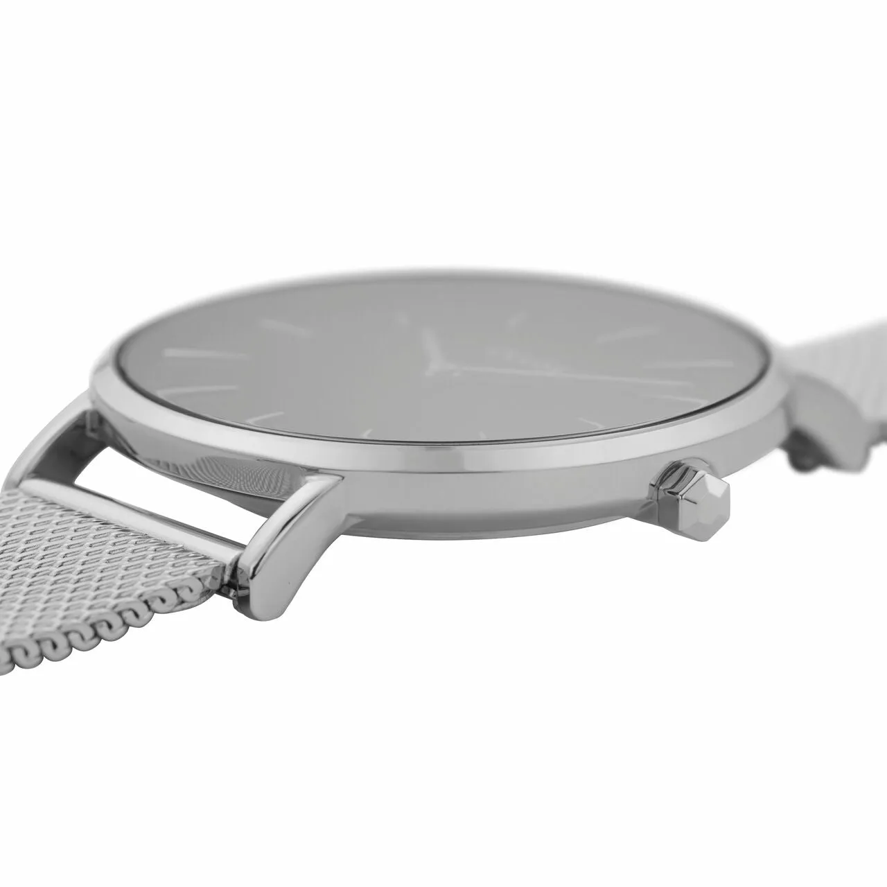CLUSE Boho Chic Mesh Silver Watch CW0101201004