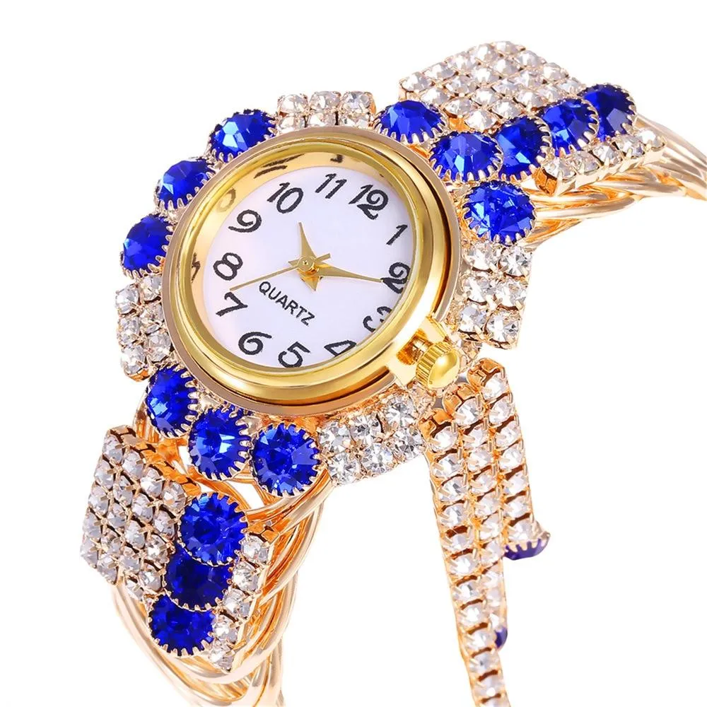 Diamond Pendant Quartz Bracelet Watch for Women - Wild and Unique