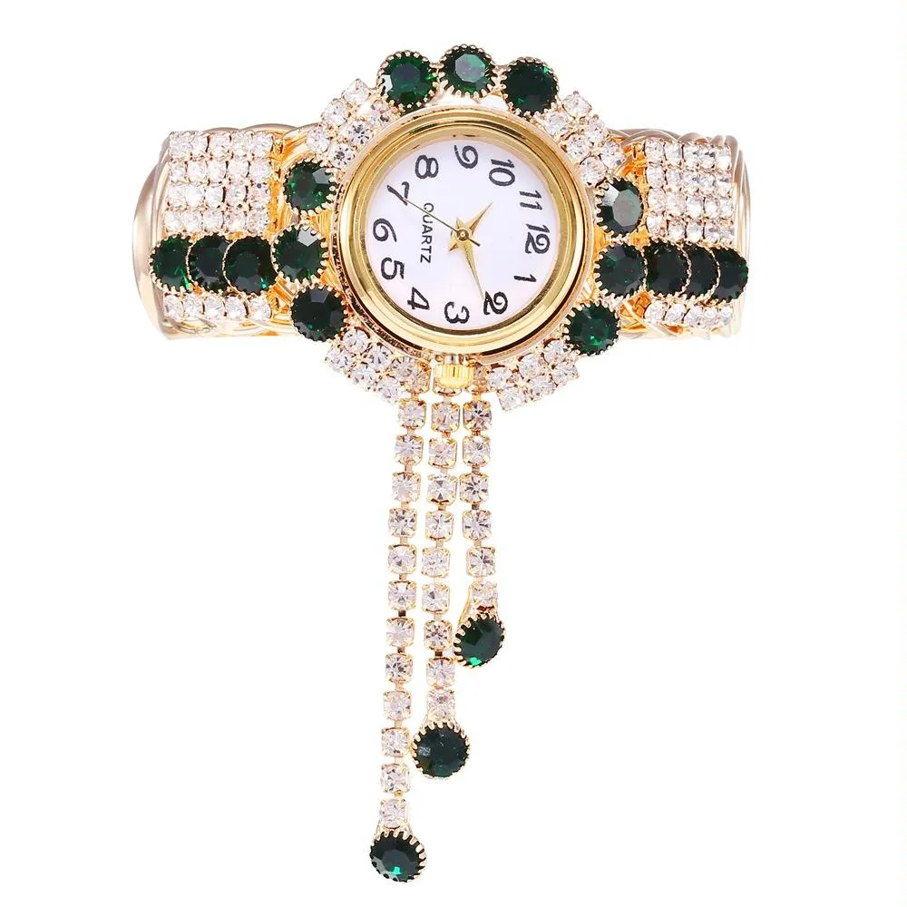Diamond Pendant Quartz Bracelet Watch for Women - Wild and Unique