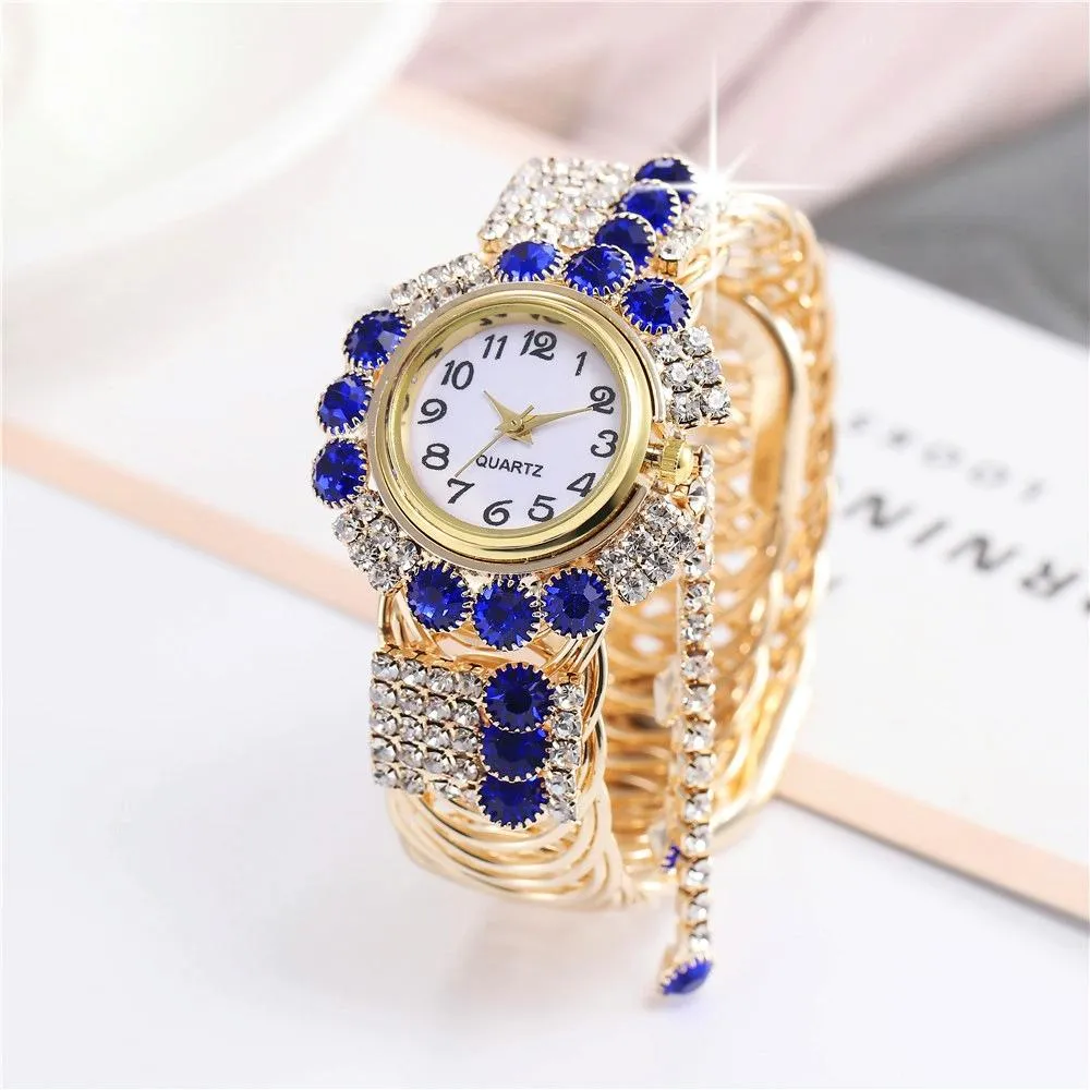 Diamond Pendant Quartz Bracelet Watch for Women - Wild and Unique