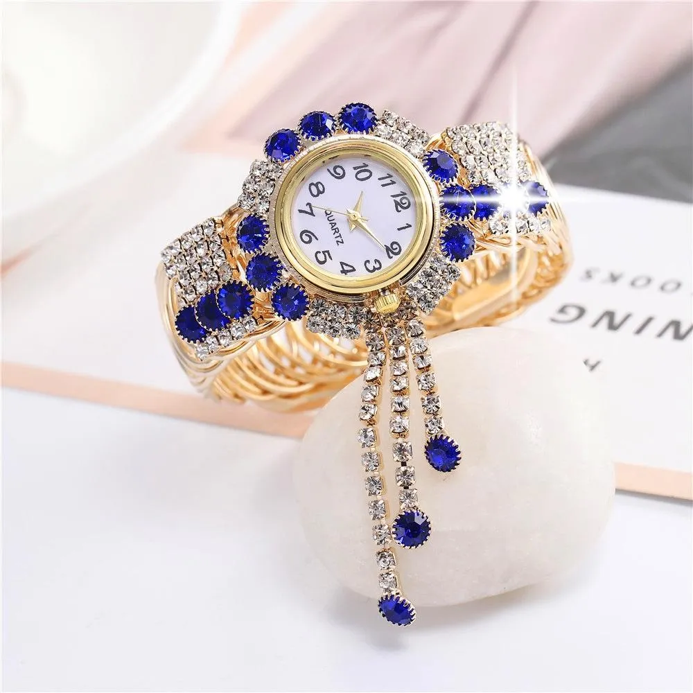 Diamond Pendant Quartz Bracelet Watch for Women - Wild and Unique