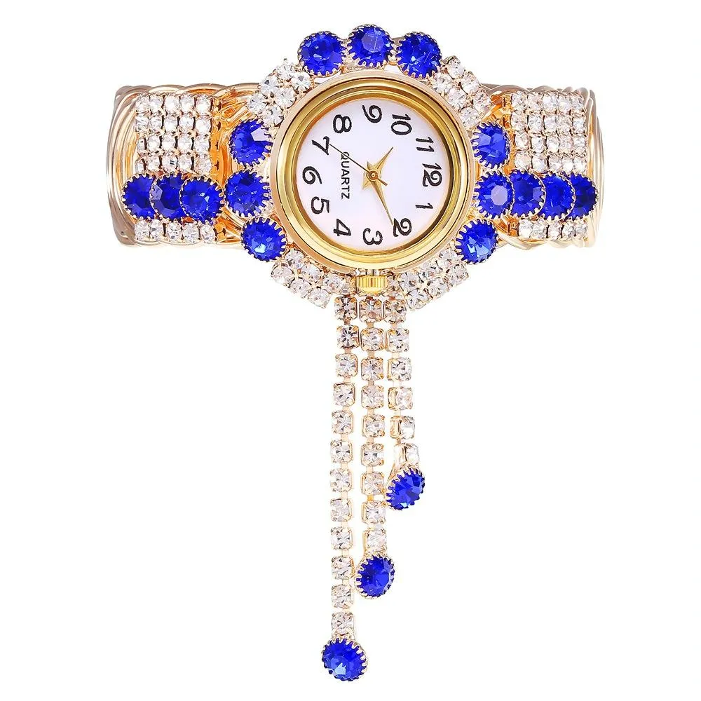 Diamond Pendant Quartz Bracelet Watch for Women - Wild and Unique