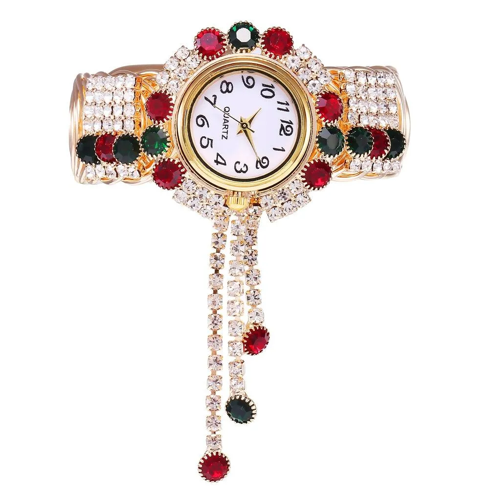 Diamond Pendant Quartz Bracelet Watch for Women - Wild and Unique