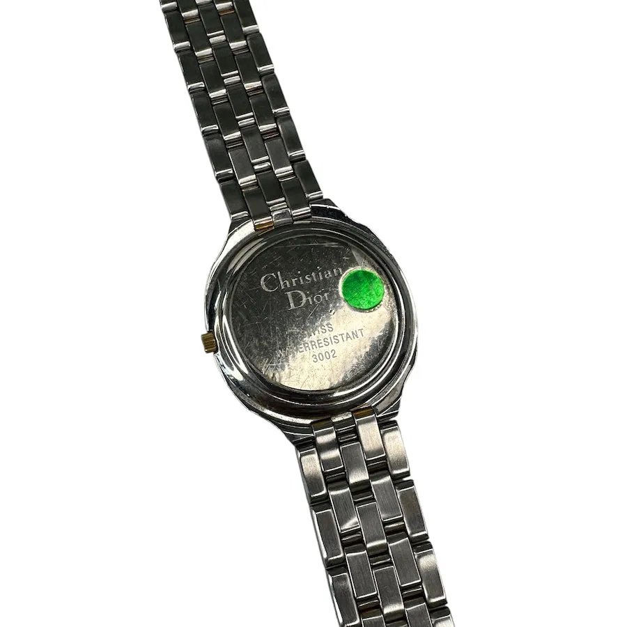DIOR TWO-TONE QUARTZ WATCH