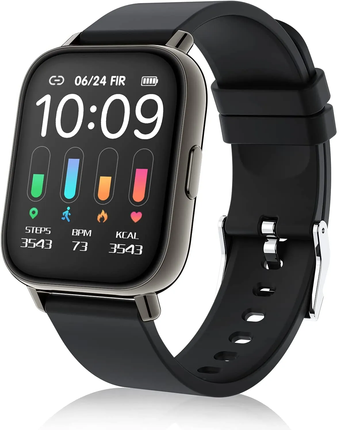 Donerton Smart Watch, Fitness Tracker for Android Phones, Fitness Tracker with Heart Rate and Sleep Monitor, Activity Tracker with IP67 Waterproof Pedometer Smartwatch with Step Counter for Women Men