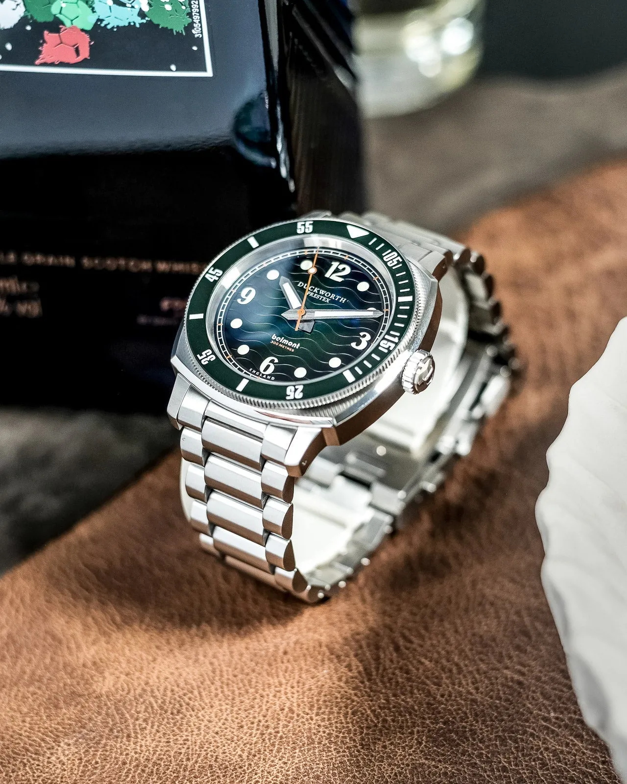 Duckworth Prestex Belmont Dive Green Bracelet