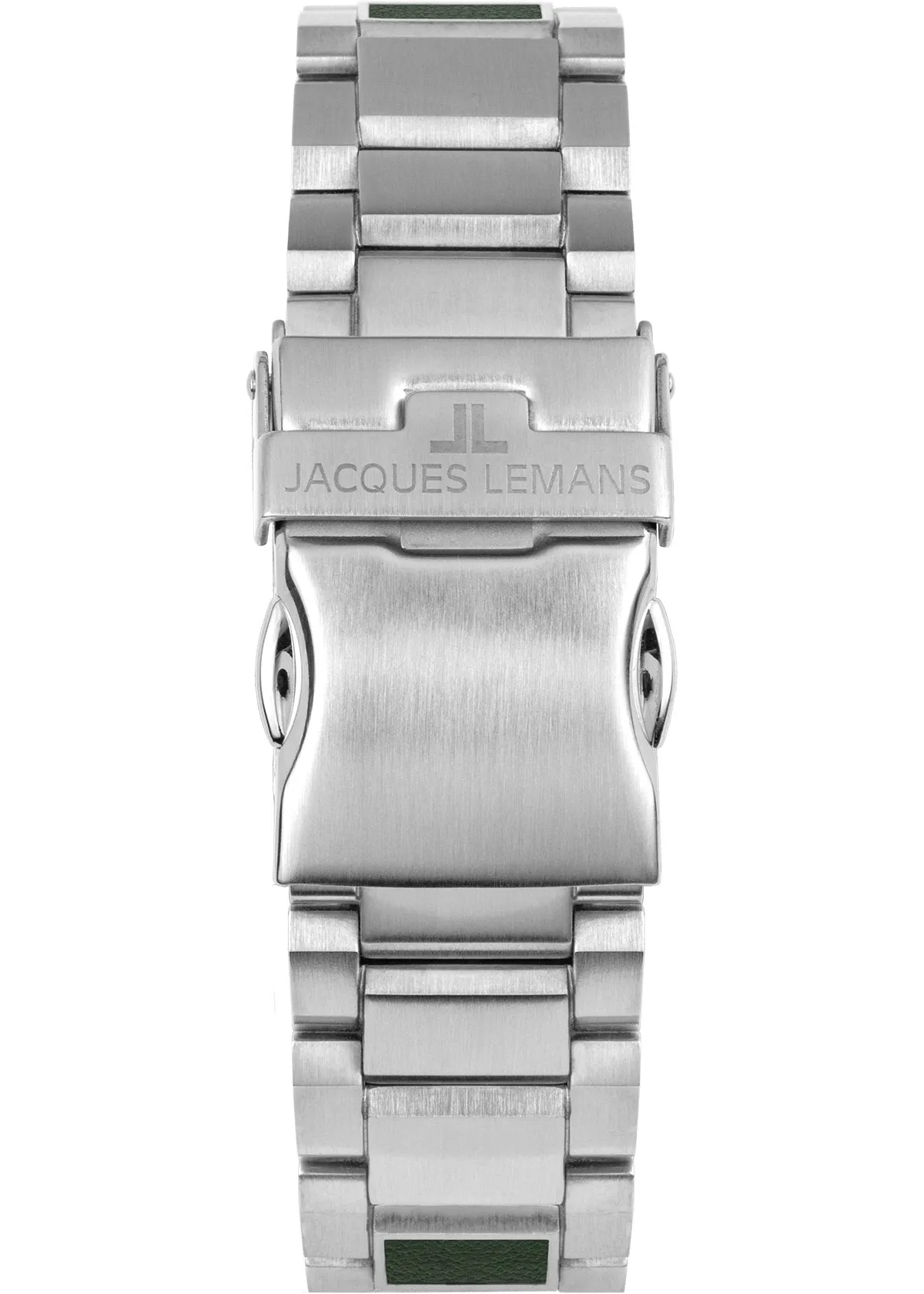Eco Power Solar Stainless Steel Green Vegan Men's Bracelet Watch